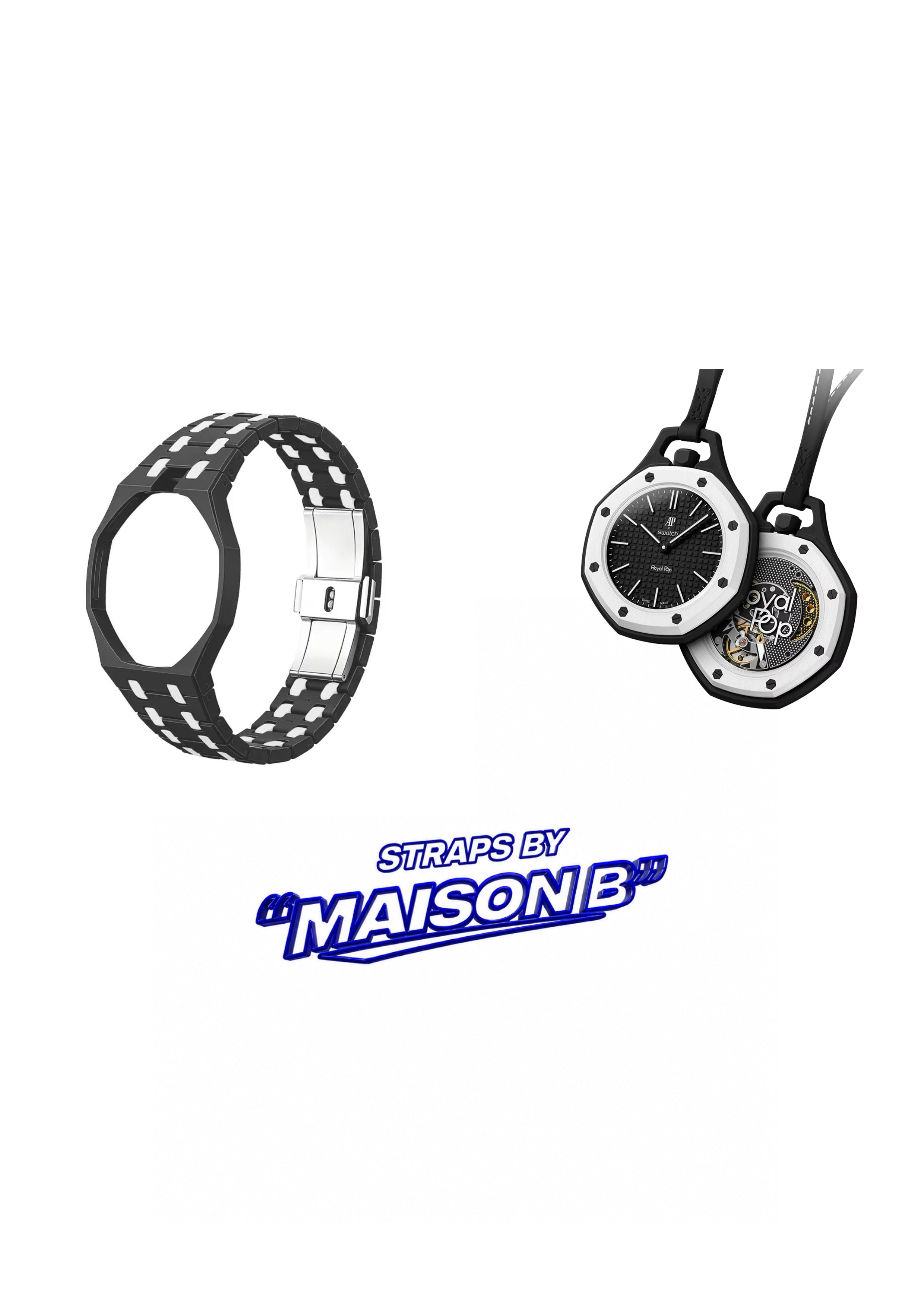 Royal Pop Ocho Negro ORIGINAL + Strap