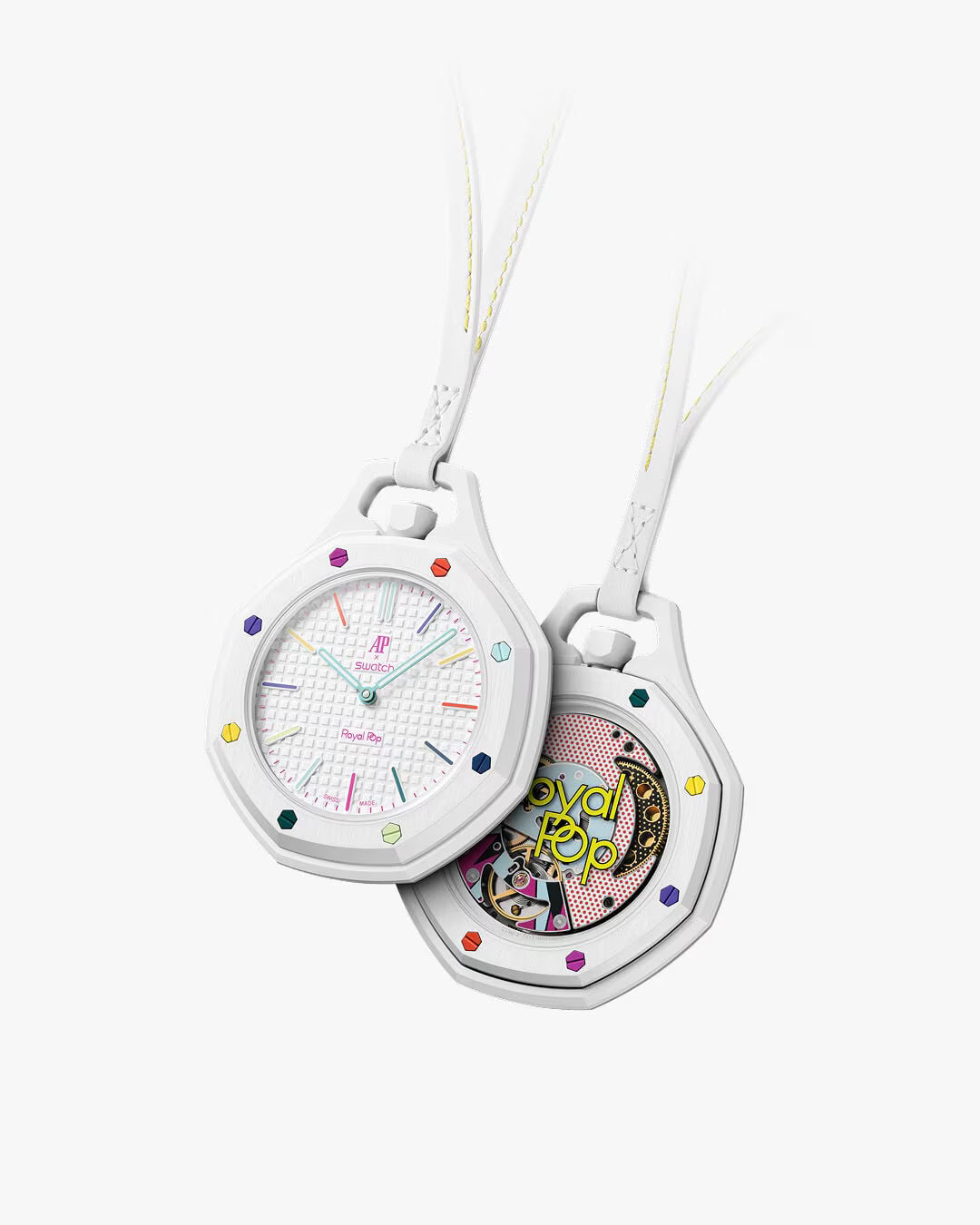 Royal Pop Huit Blanc ORIGINAL + Strap