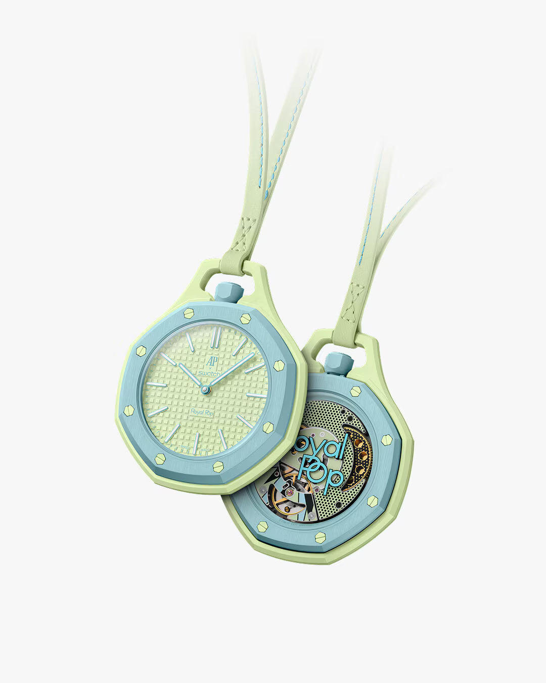 Royal Pop Blaue Acht ORIGINAL + Strap
