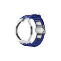 Strap acero y caucho NAVY BLUE