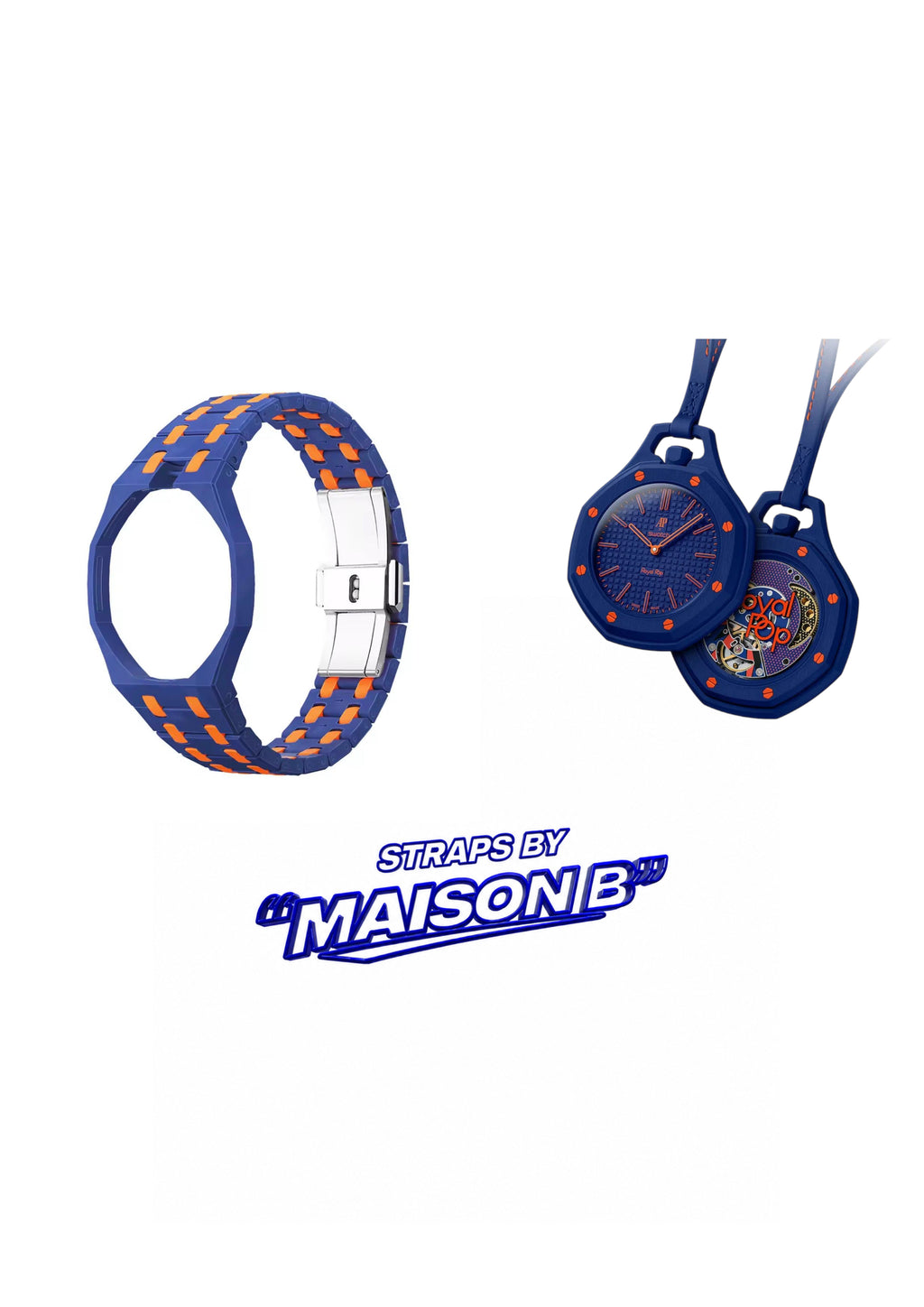 Royal Pop Orenji Hachi ORIGINAL + Strap