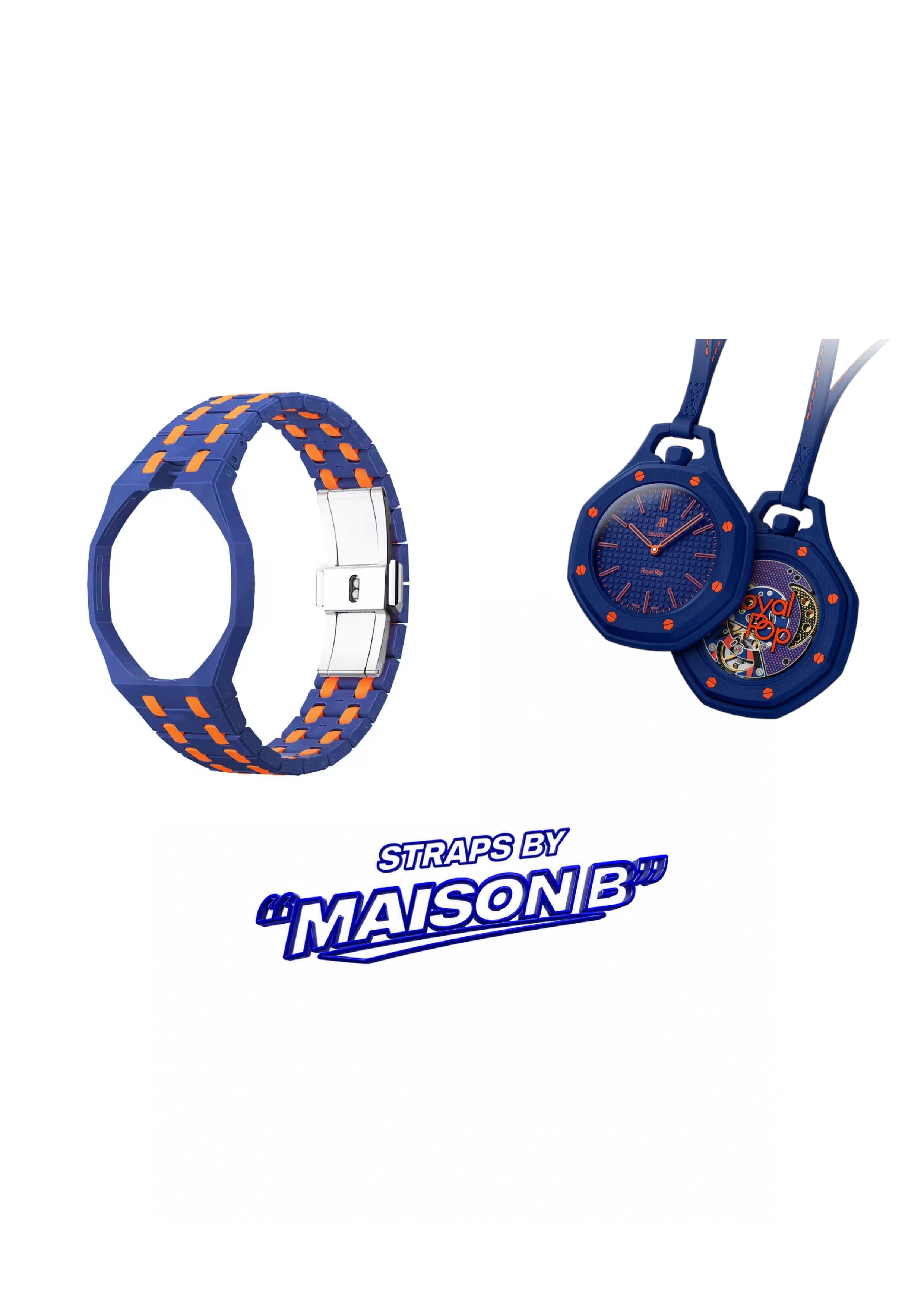 Royal Pop Orenji Hachi ORIGINAL + Strap