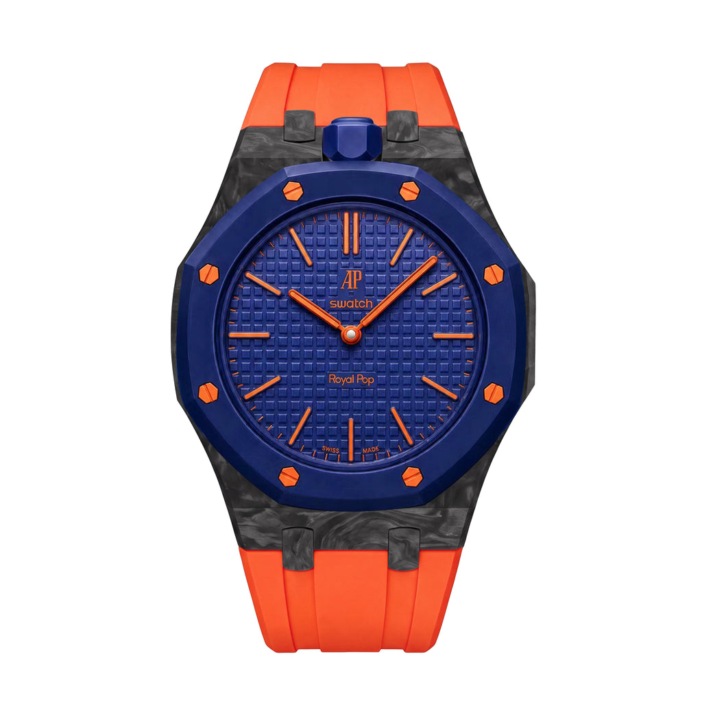 Straps Fluor Carbono Forjado Naranja + Logo AP en hebilla