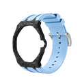 Straps Fluor Carbono Forjado Azul + Logo AP en hebilla