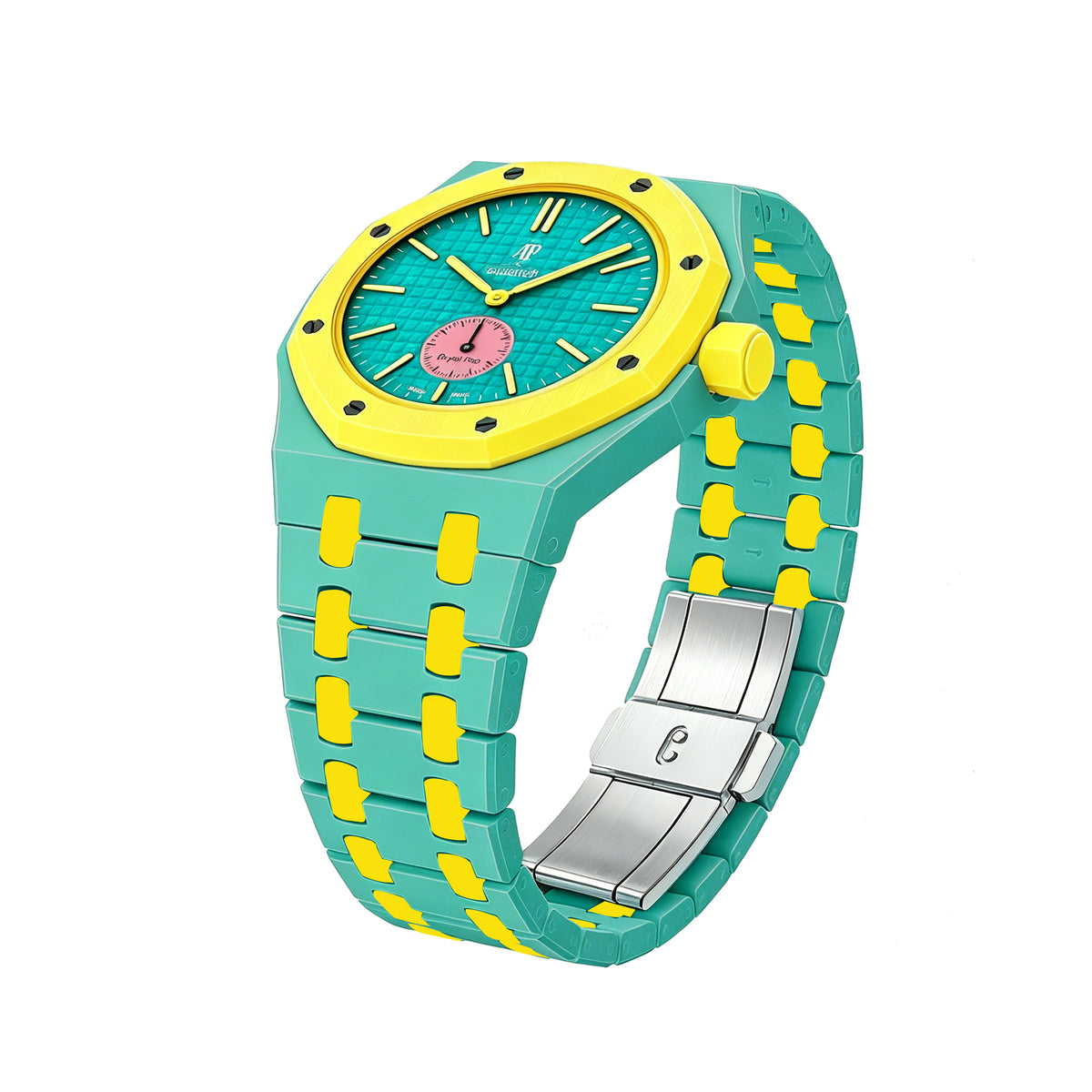 Straps Cerámicos Verde y Amarillo
