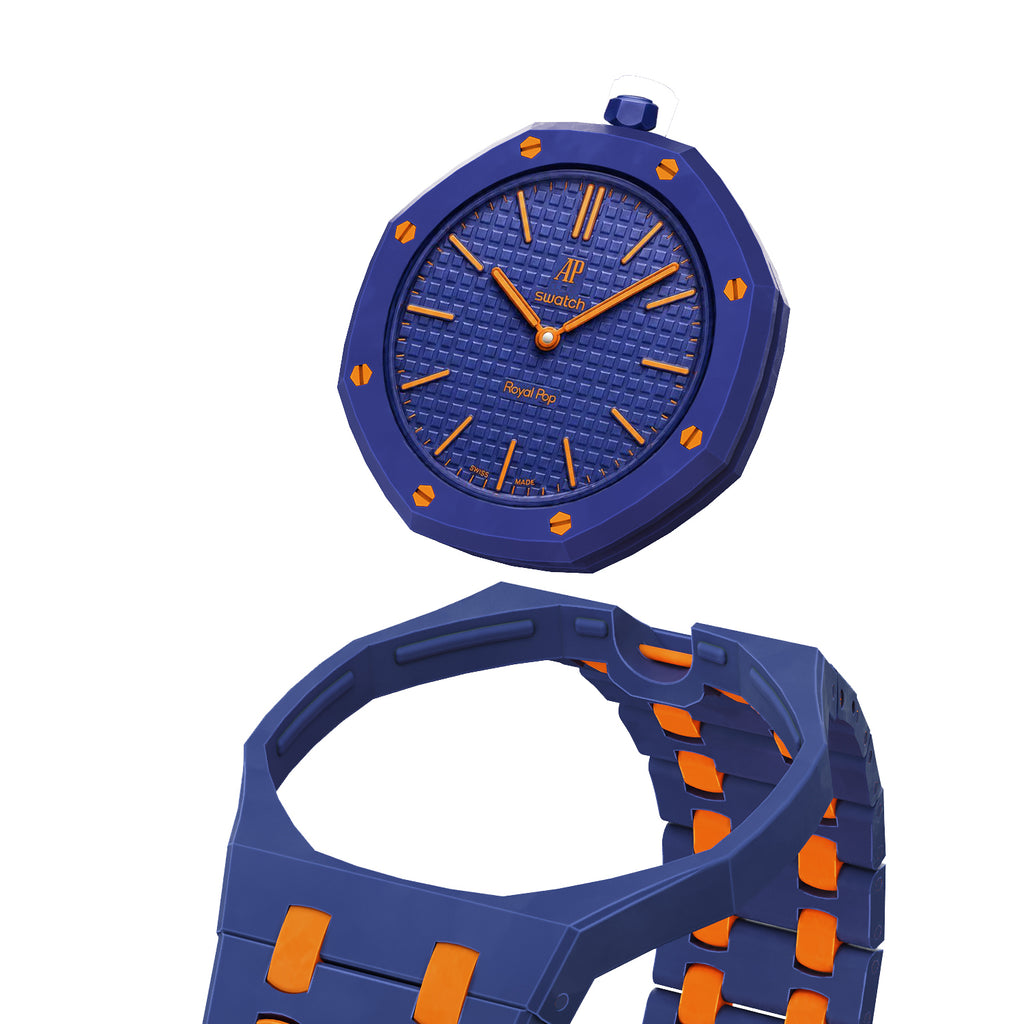 Straps Cerámicos Azul y Naranja