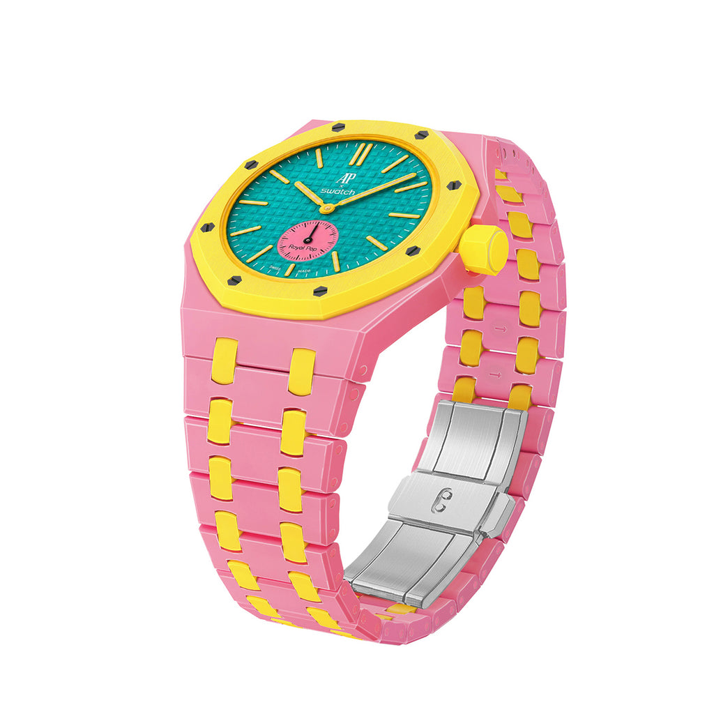 Straps Cerámicos Rosa y Amarillo