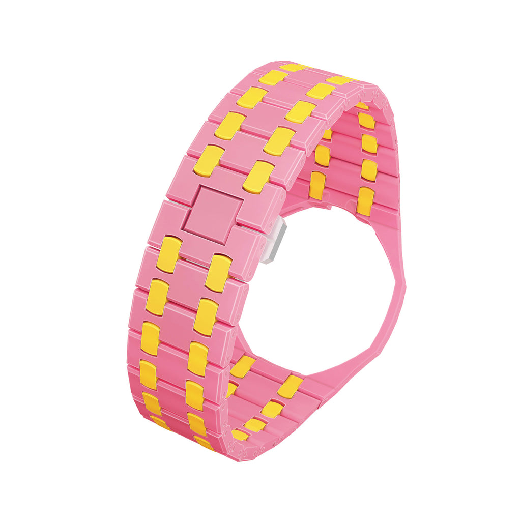 Straps Cerámicos Rosa y Amarillo