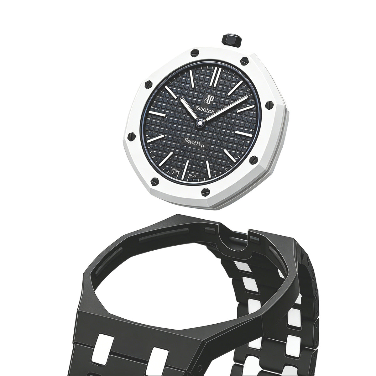 Straps Cerámicos Negro y Blanco