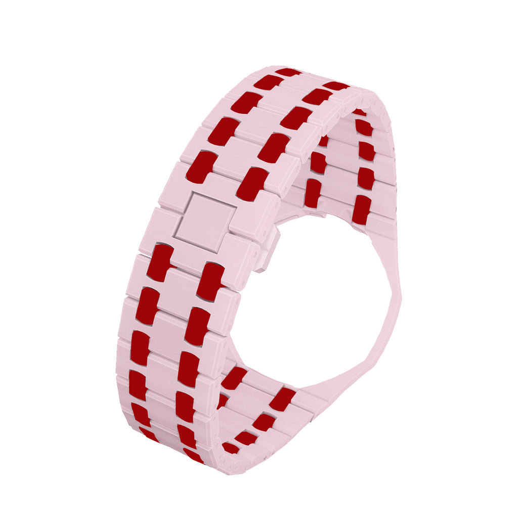 Straps Cerámicos Rosa y Rojo