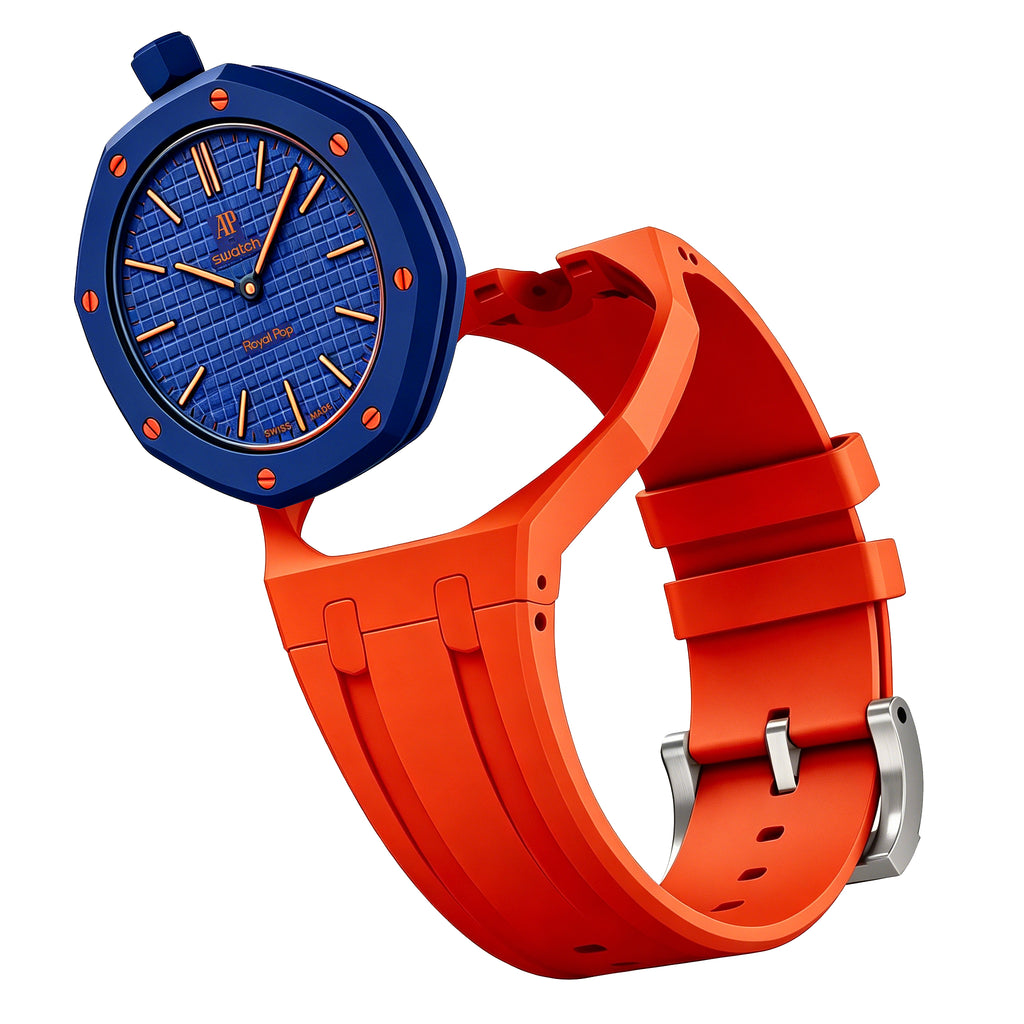 Straps Silicona Naranja