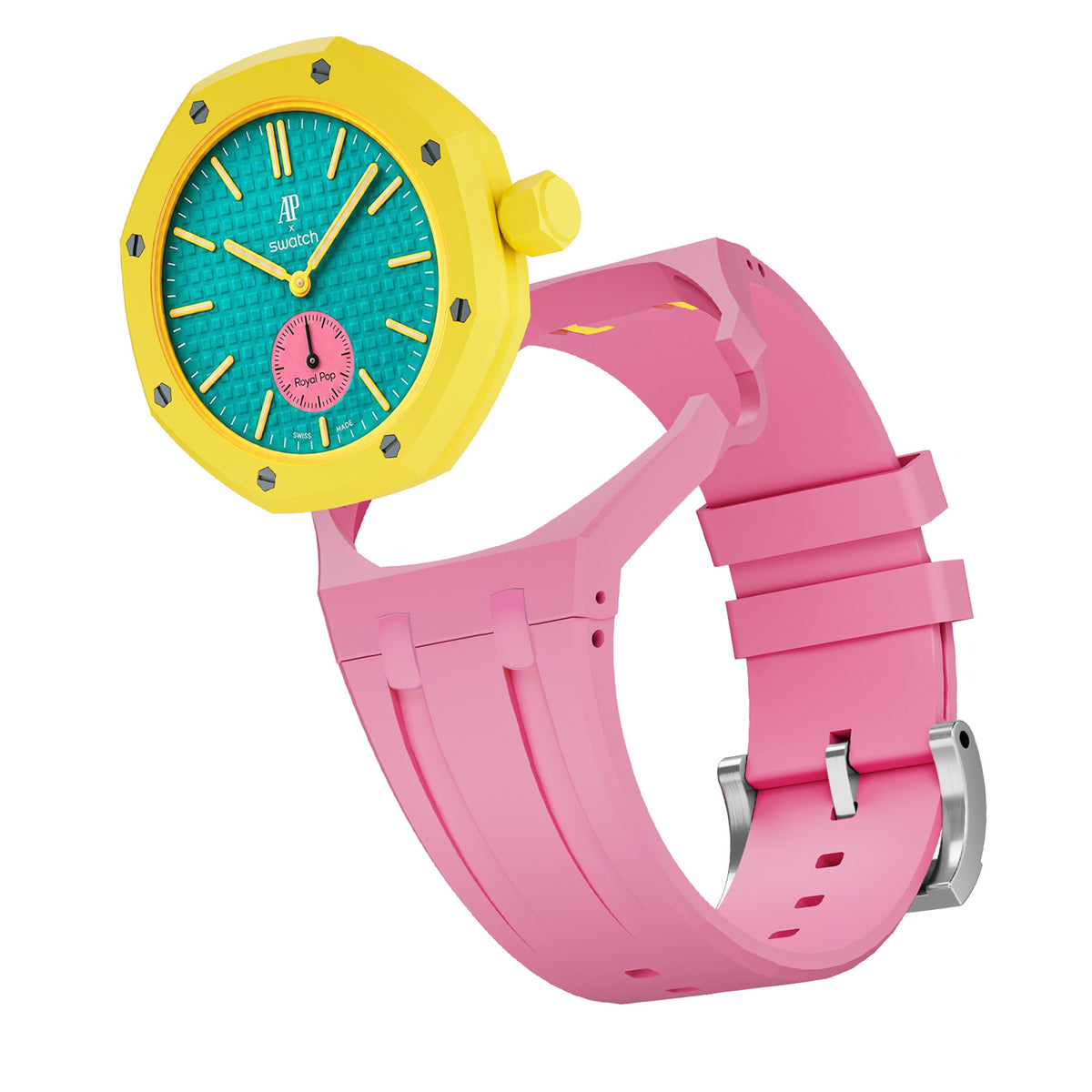 Straps Silicona Rosa Fuerte
