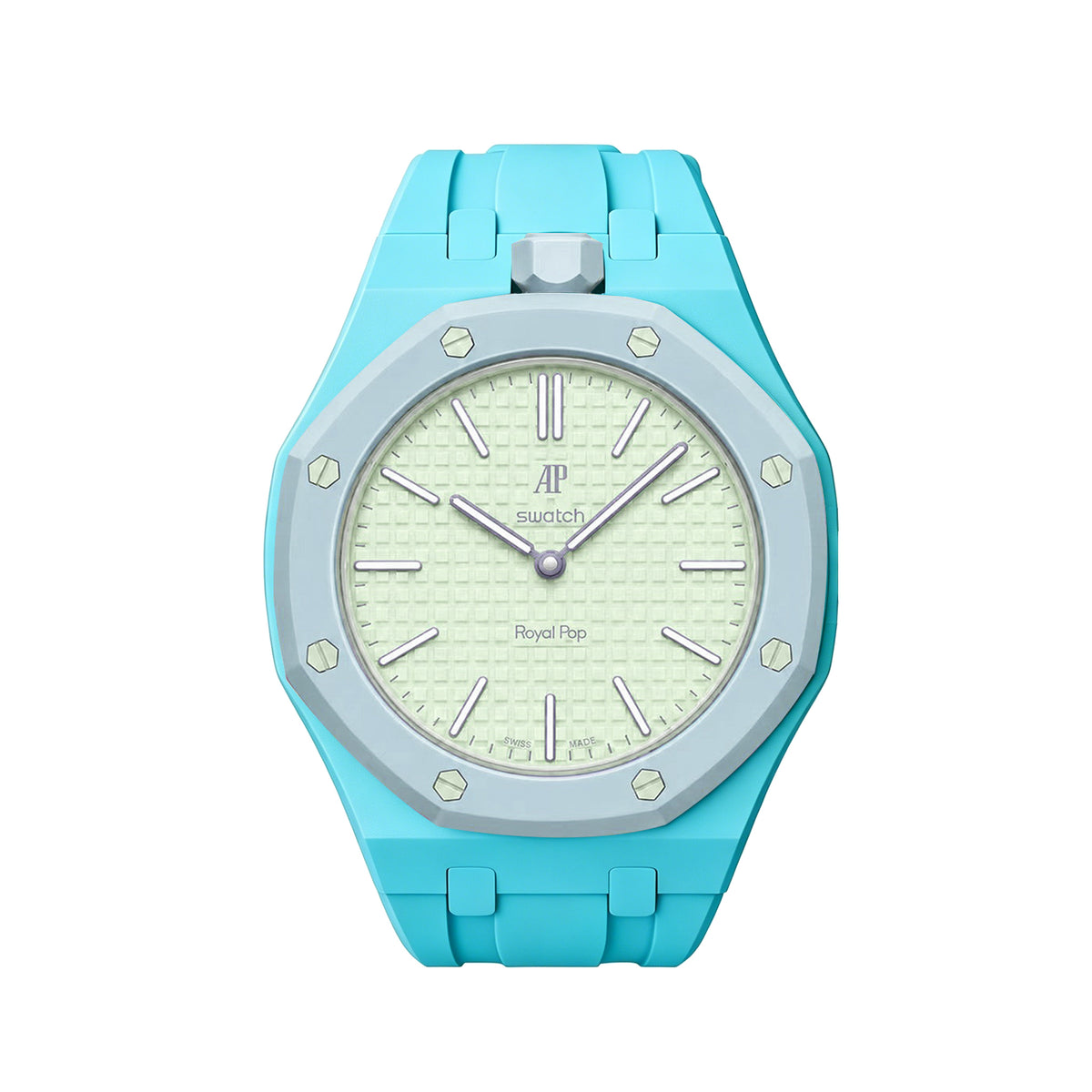 Straps Silicona Azul Fluor