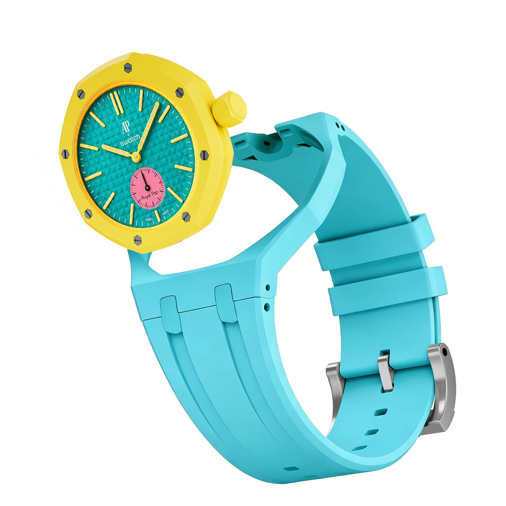 Straps Silicona Azul Fluor