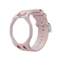 Straps Silicona Rosa y Rojo