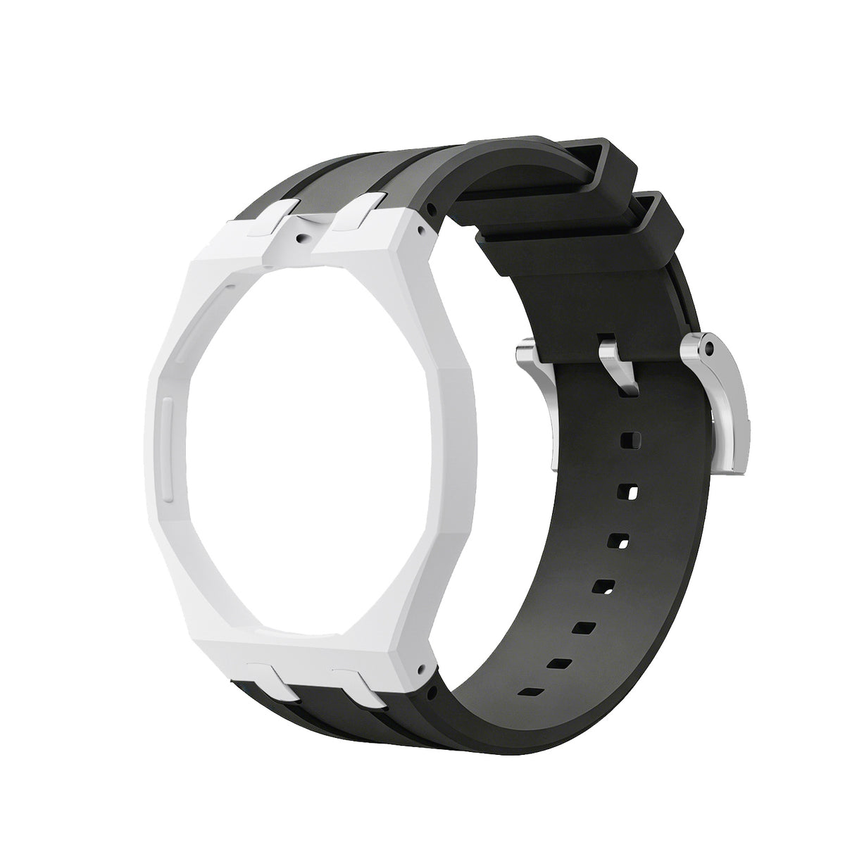 Straps Silicona Negro y Blanco