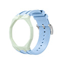 Straps Silicona Verde claro y Azul