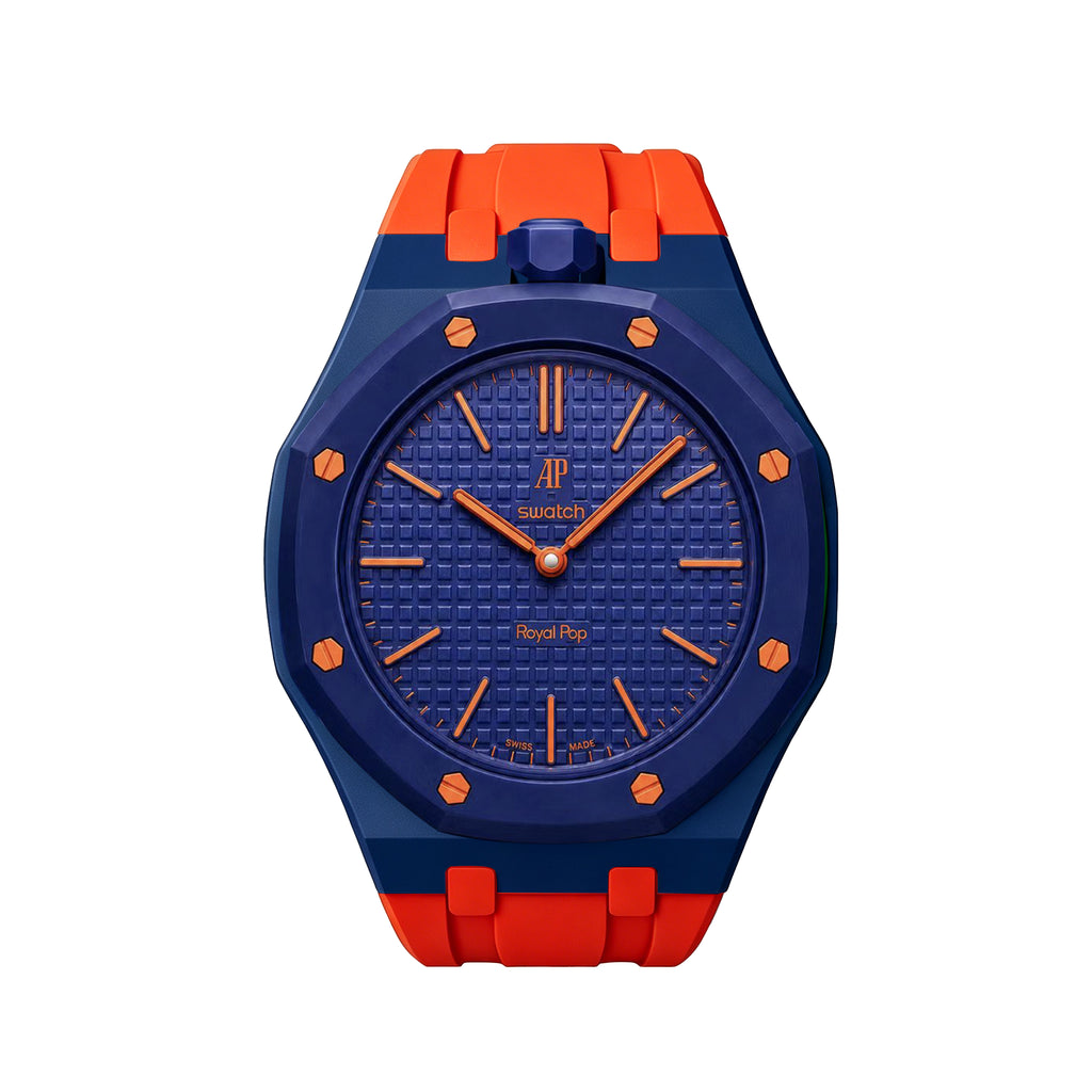 Straps Silicona Naranja y Azul