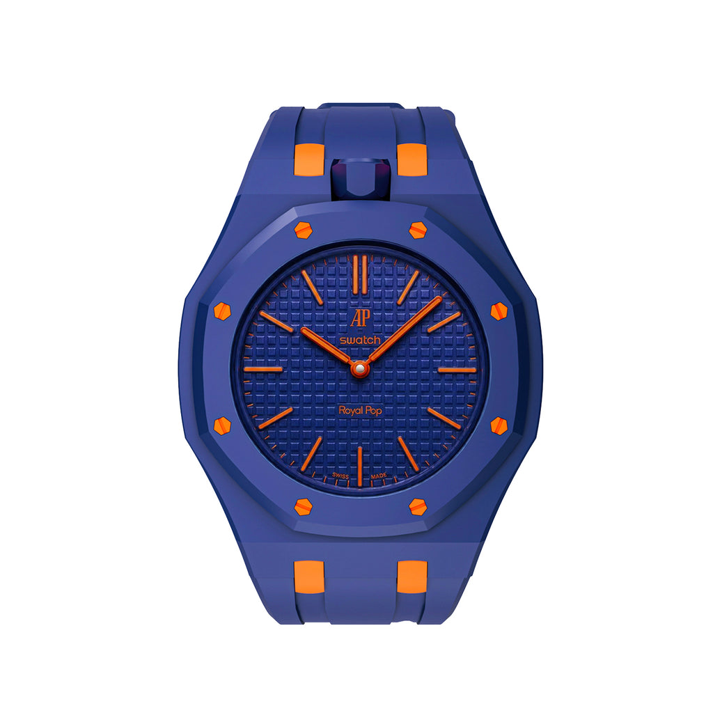 Straps Silicona Azul y Naranja