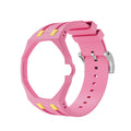 Straps Silicona Rosa y Amarillo