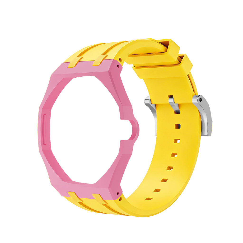 Straps Silicona Amarillo y Rosa