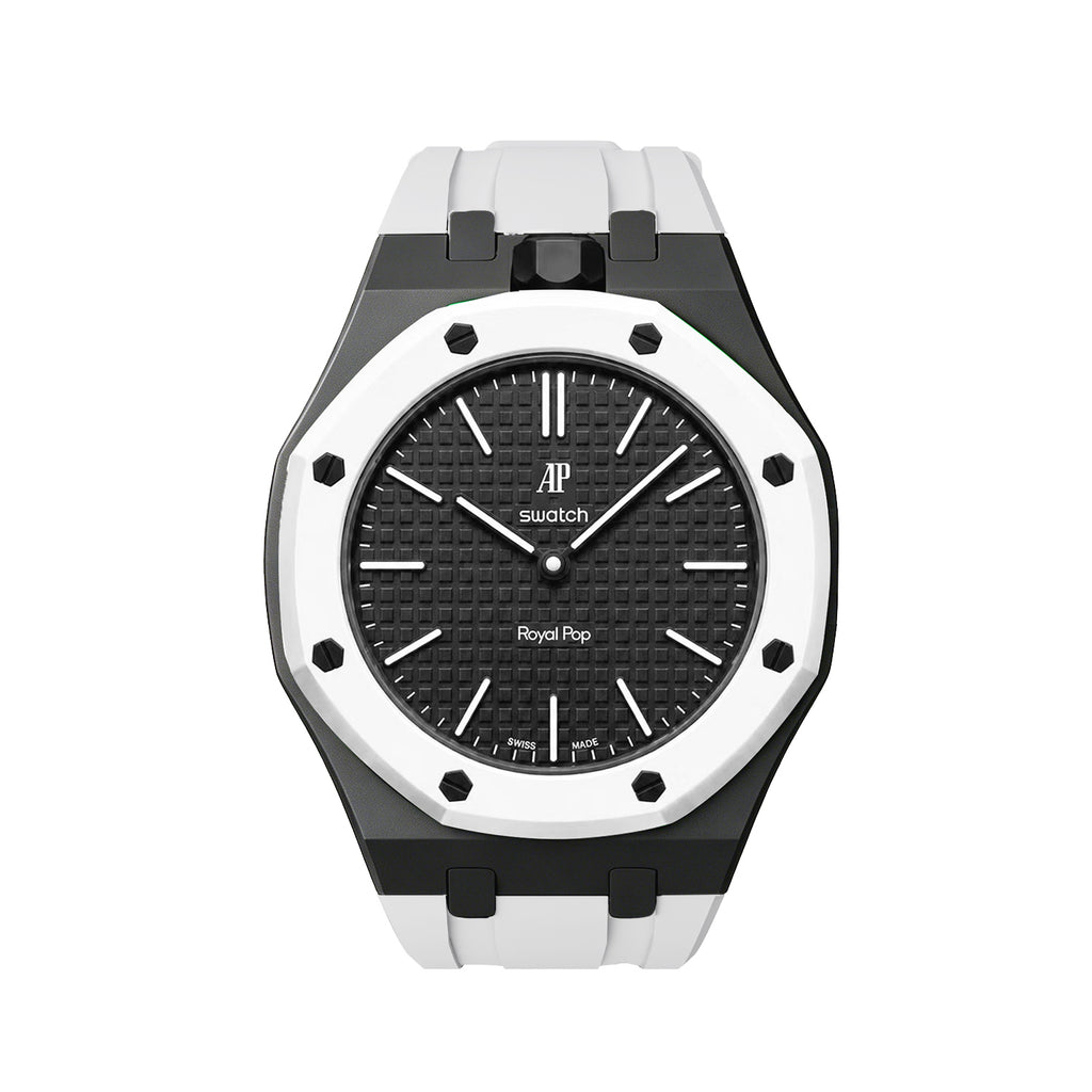 Straps Silicona Blanco y Negro