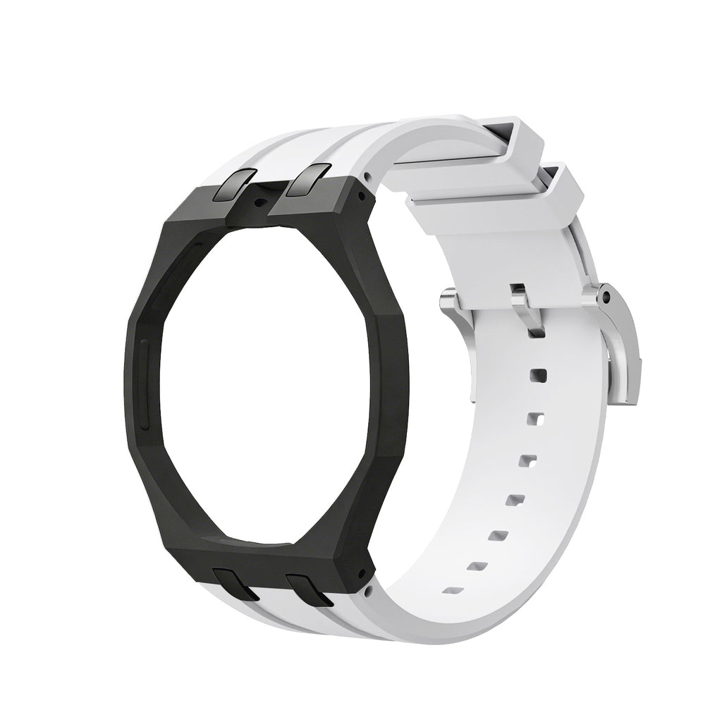 Straps Silicona Blanco y Negro
