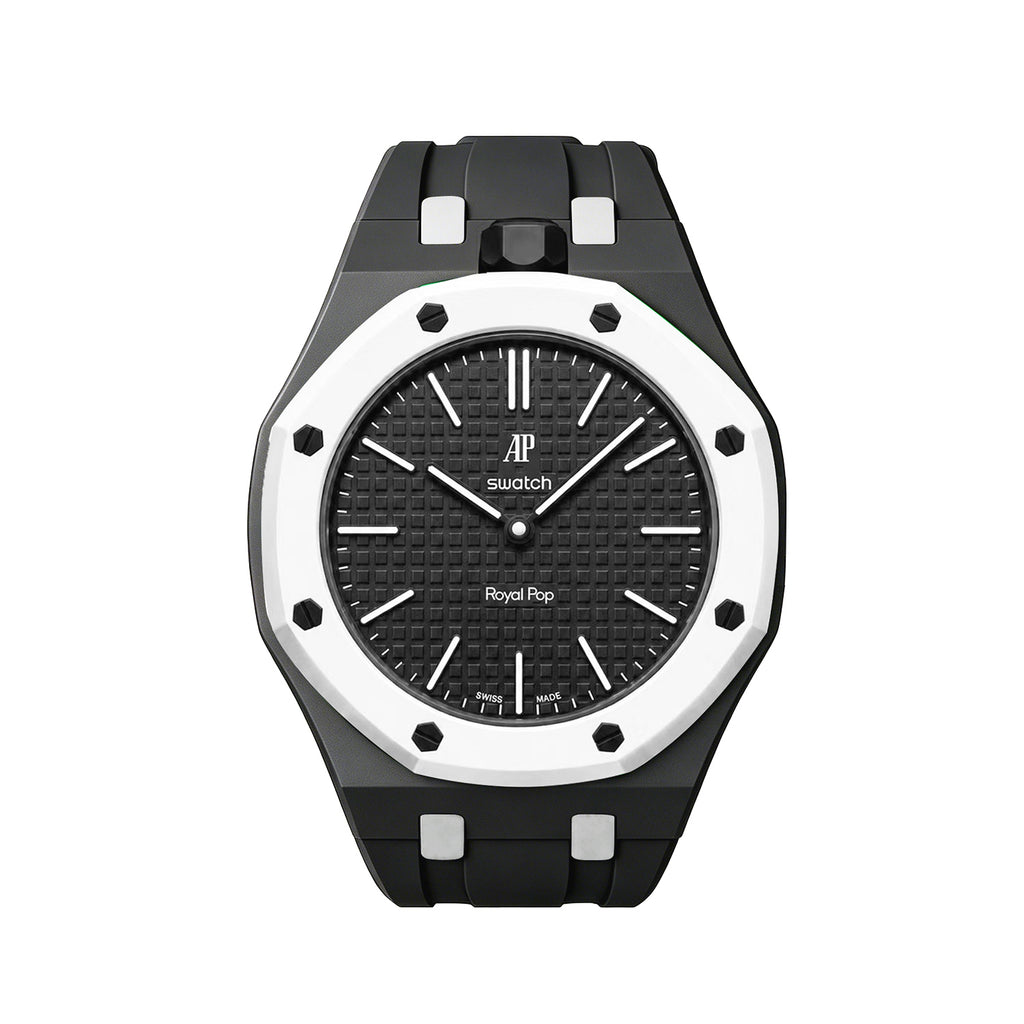 Straps Silicona Negro y Blanco V2
