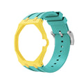 Straps Silicona Menta y Amarillo