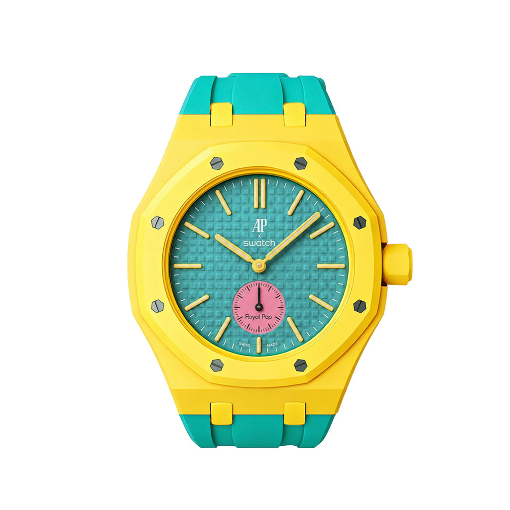 Straps Silicona Menta y Amarillo