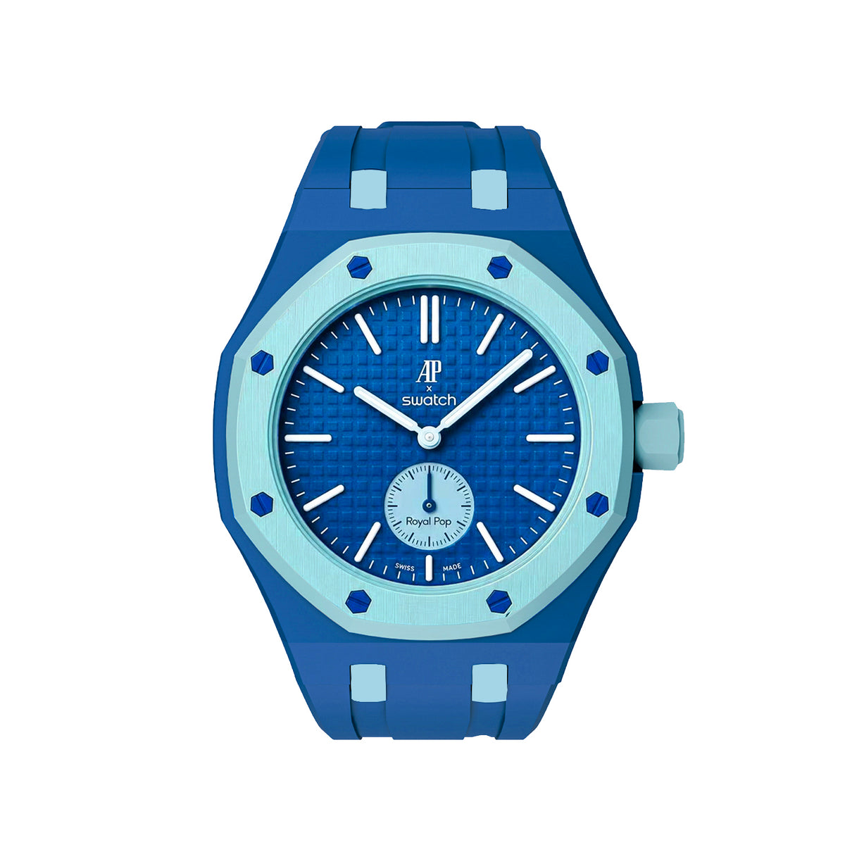 Straps Silicona Azul dos tonos