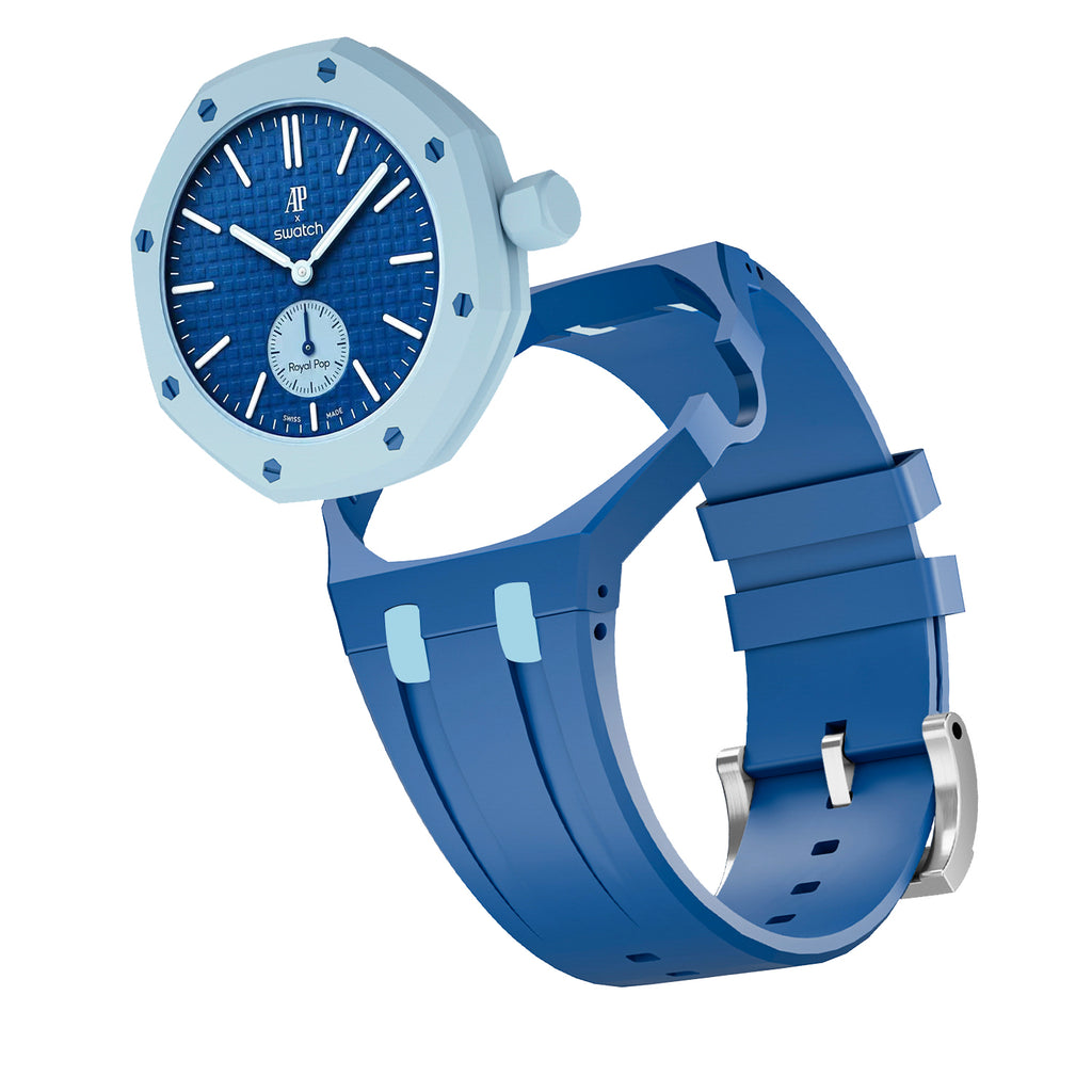 Straps Silicona Azul dos tonos
