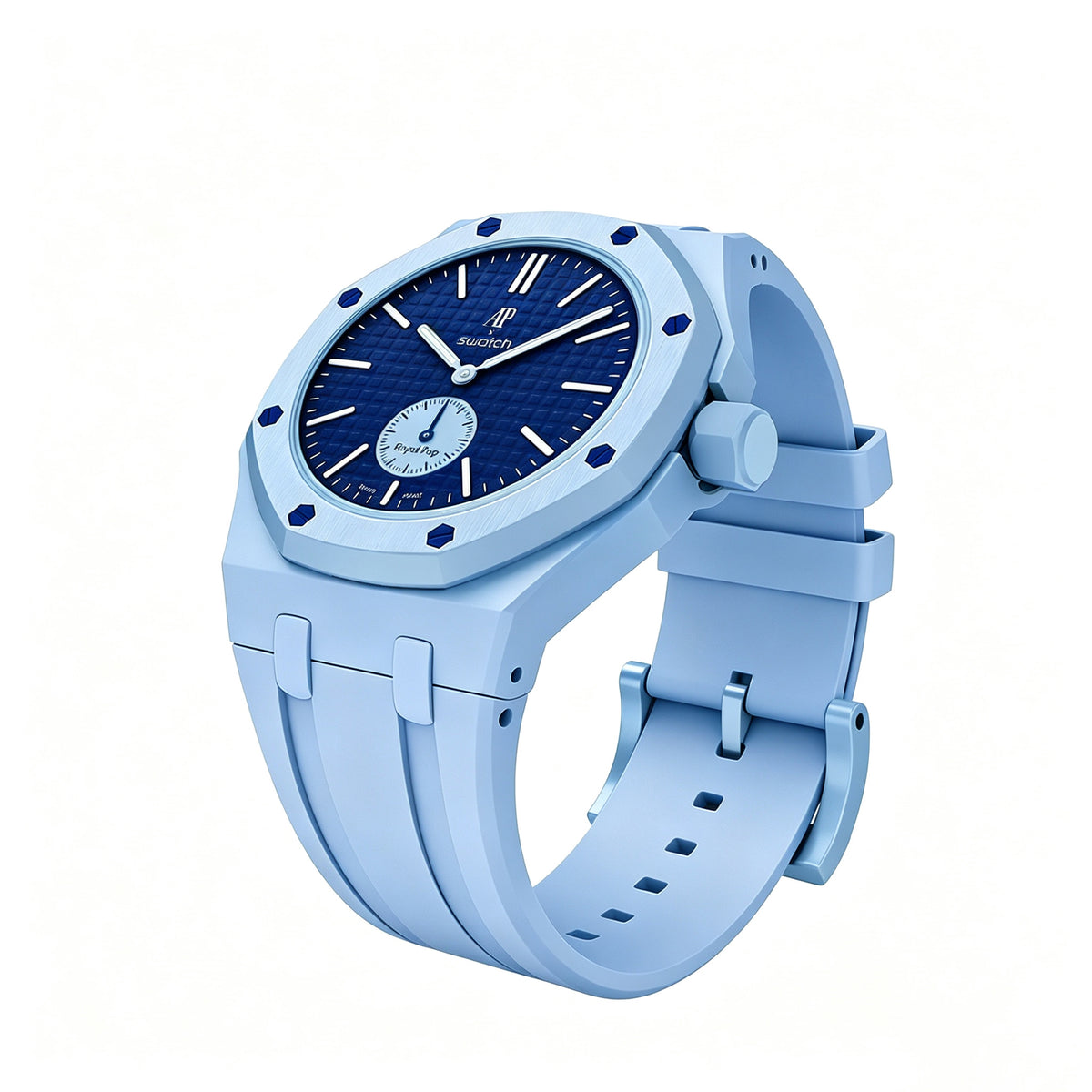 Straps Silicona Azul Claro