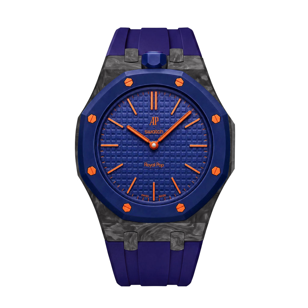 Straps Fluor Carbono Forjado Azul Oscuro + Logo AP en hebilla