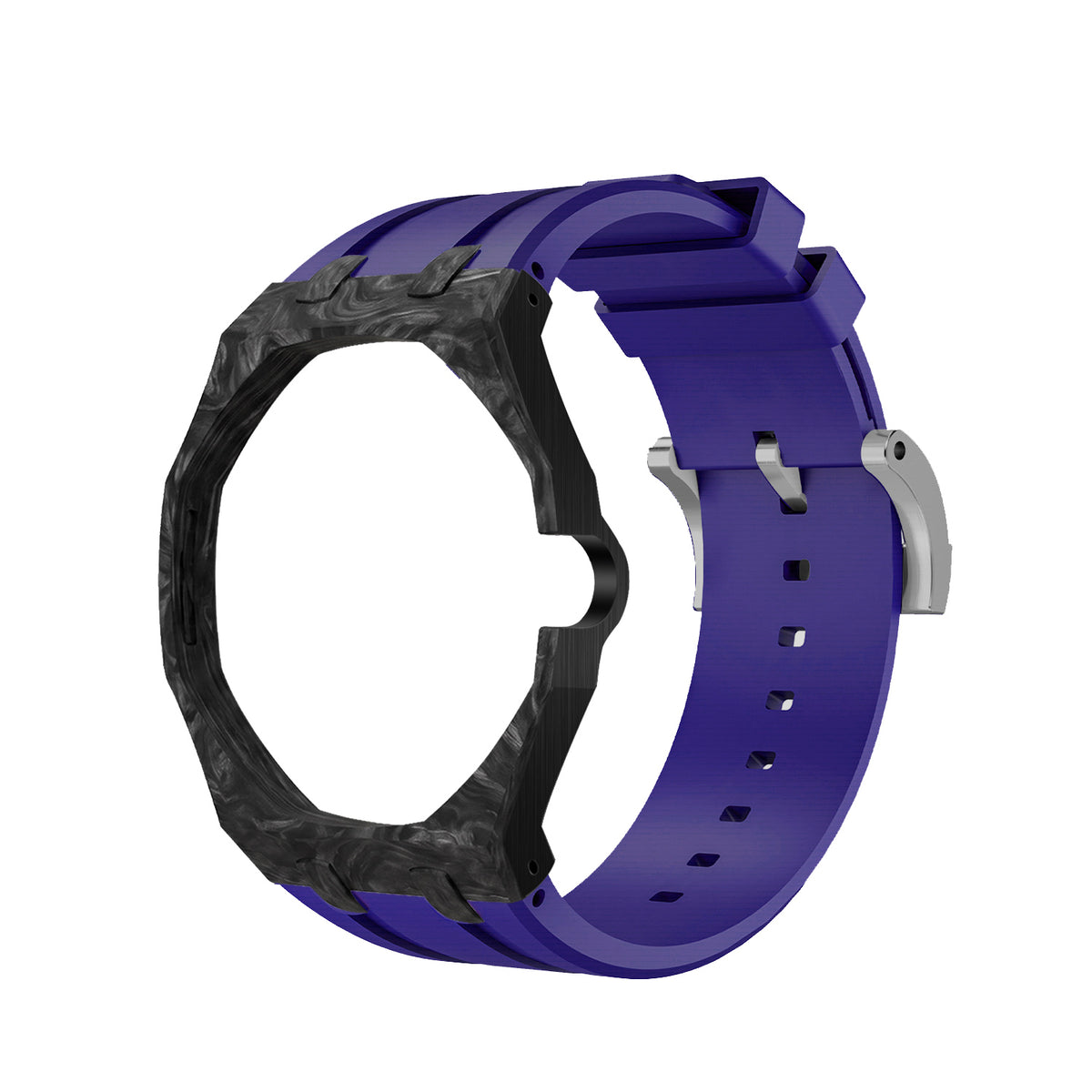 Straps Fluor Carbono Forjado Azul Oscuro + Logo AP en hebilla