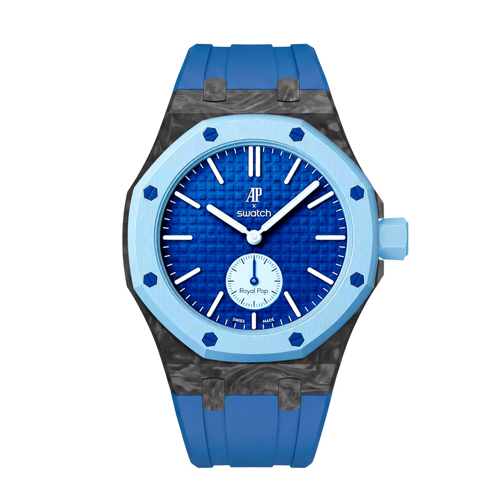 Straps Fluor Carbono Forjado Azul + Logo AP en hebilla