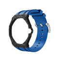 Straps Fluor Carbono Forjado Azul + Logo AP en hebilla