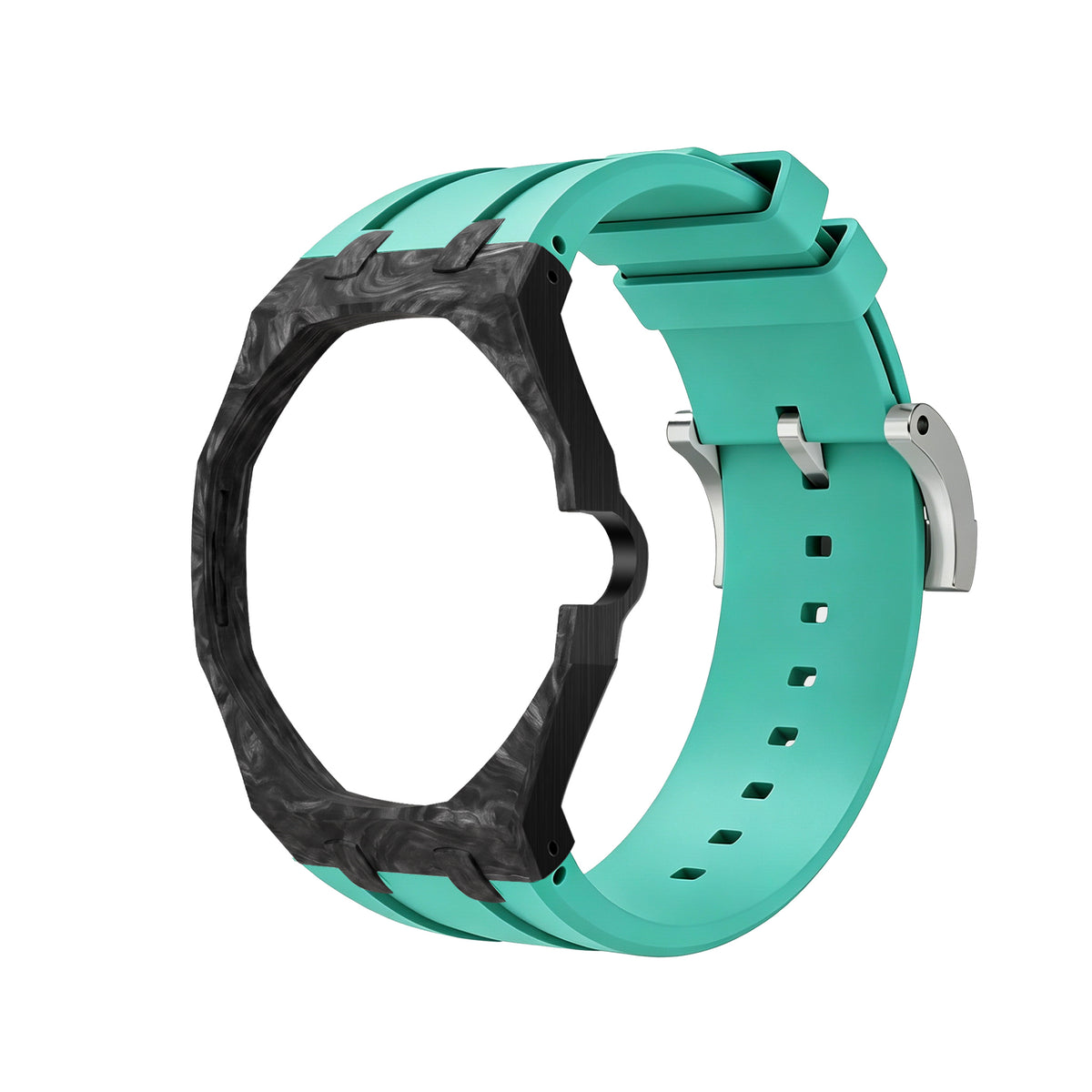 Straps Fluor Carbono Forjado Menta + Logo AP en hebilla