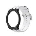Straps Fluor Carbono Forjado Blanco + Logo AP en hebilla