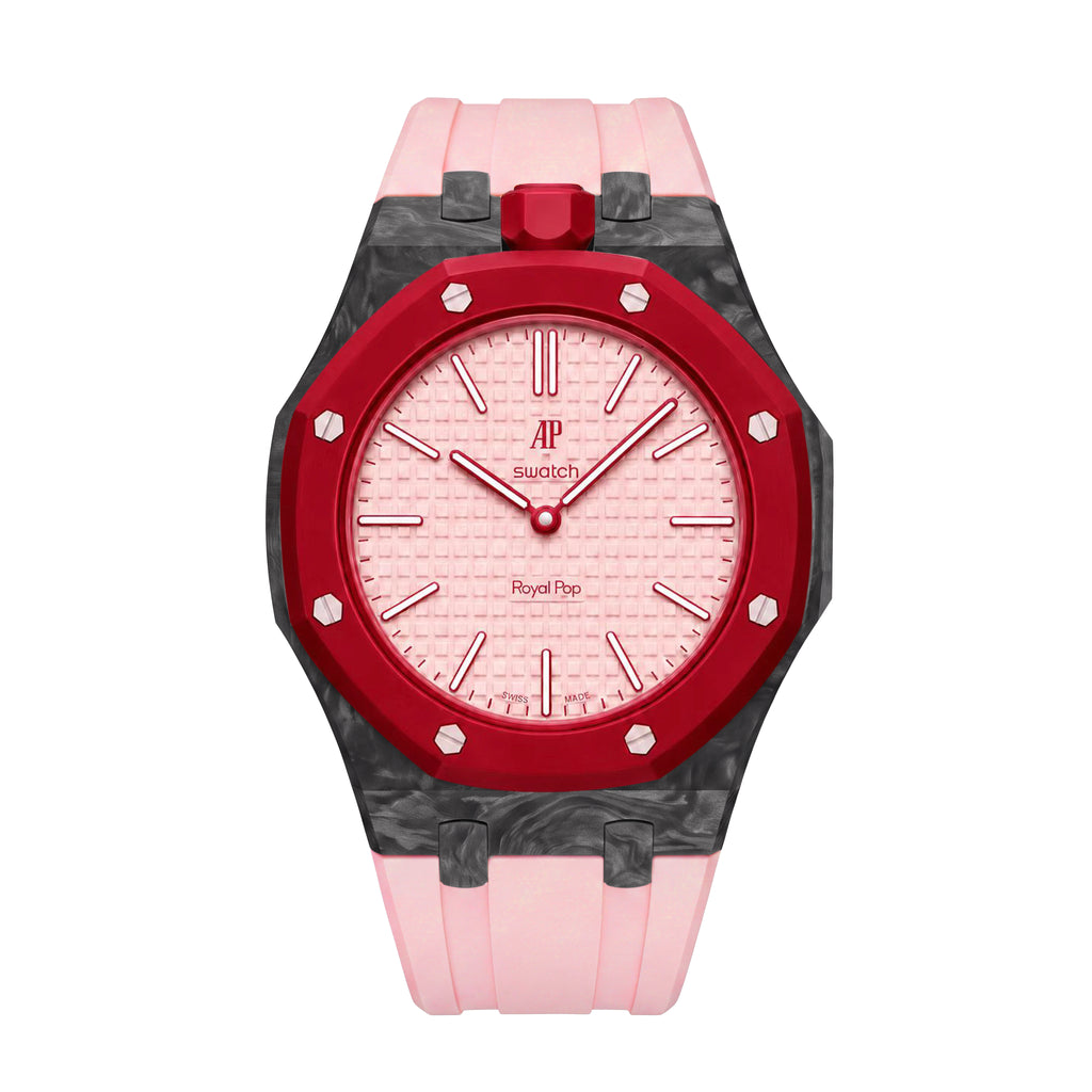 Straps Fluor Carbono Forjado Rosa Claro + Logo AP en hebilla