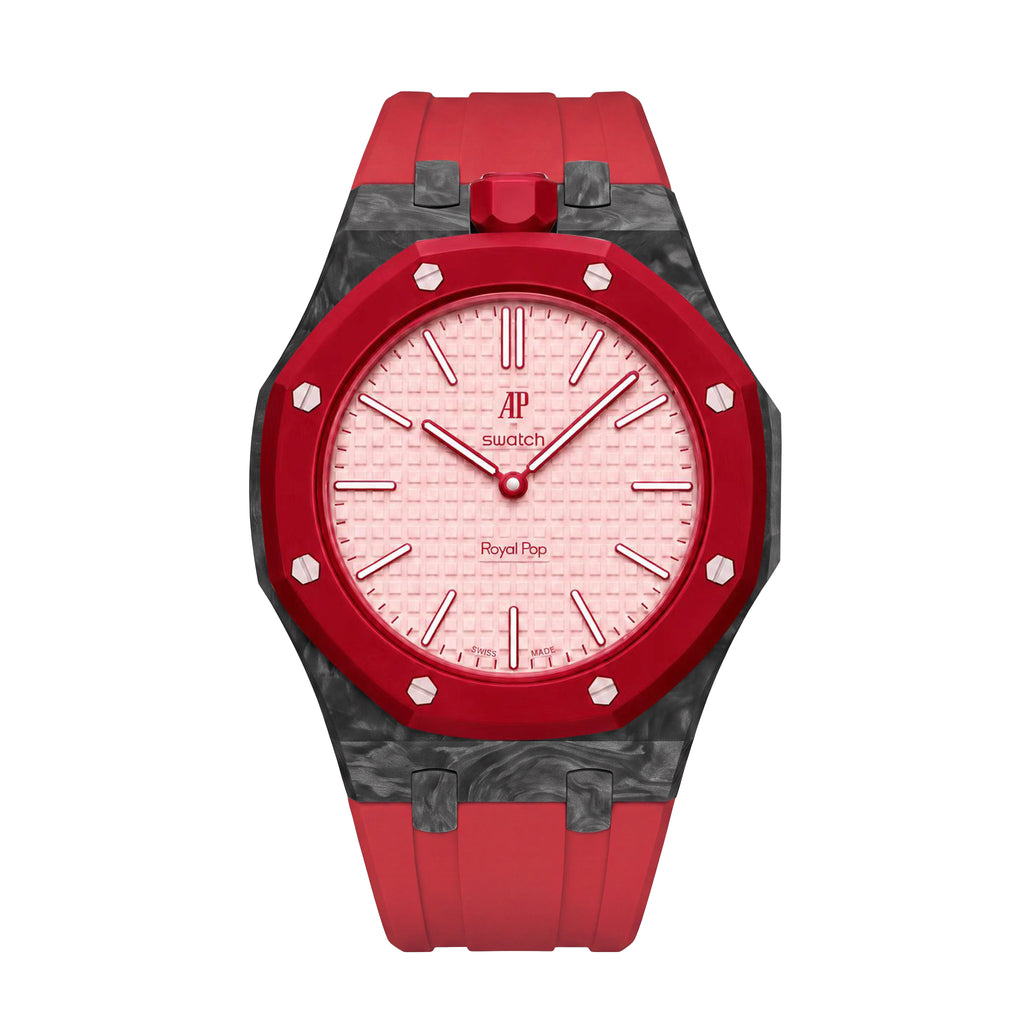 Straps Fluor Carbono Forjado Rojo + Logo AP en hebilla