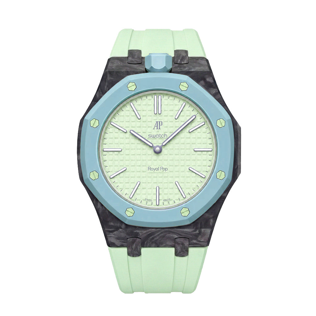 Straps Fluor Carbono Forjado Verde Claro + Logo AP en hebilla