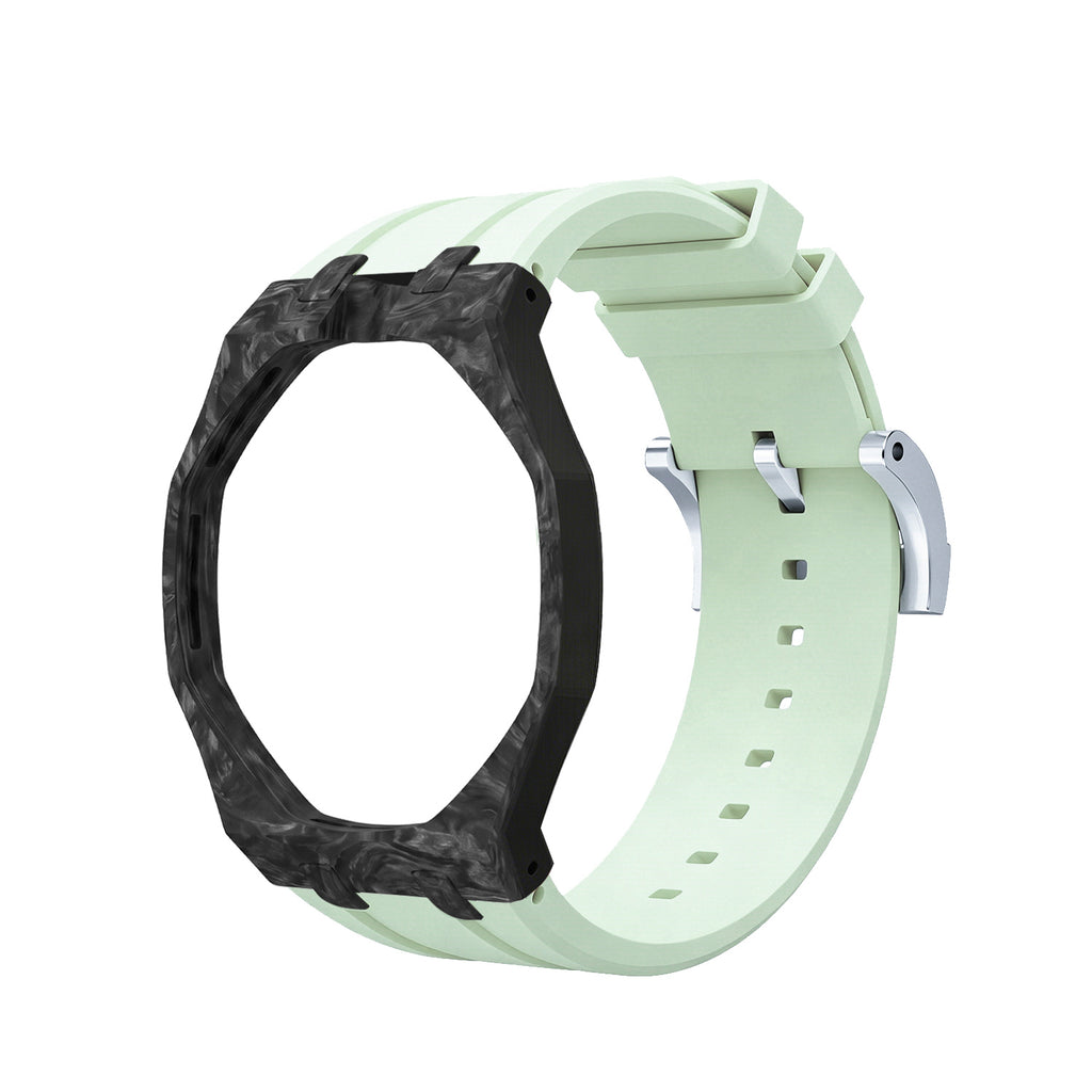 Straps Fluor Carbono Forjado Verde Claro + Logo AP en hebilla