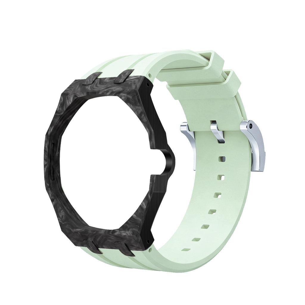 Straps Fluor Carbono Forjado Verde Claro + Logo AP en hebilla
